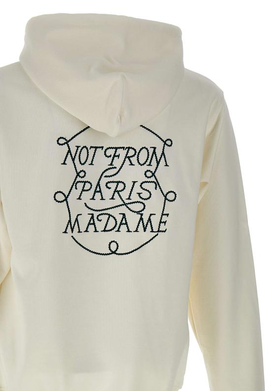 25FW 드롤드무슈 긴팔 티셔츠 HO183 CO127OFFWHITE White - DROLE DE MONSIEUR