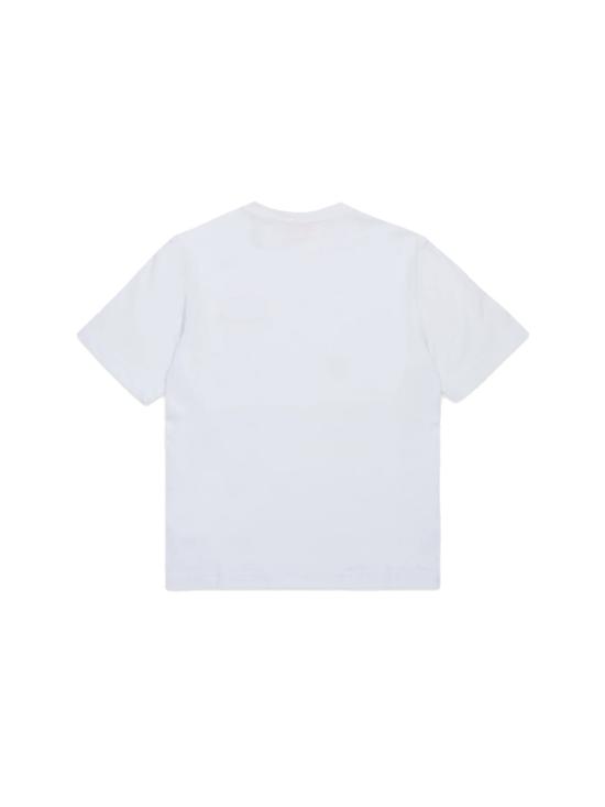 25FW [키즈] 디젤 티셔츠 J02469K KYAUNK100 WHITE - DIESEL