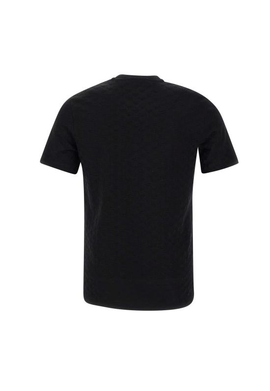 25FW 엠포리오 아르마니 반팔 티셔츠 8N1TL7 1JHWZ0999 Black - EMPORIO ARMANI