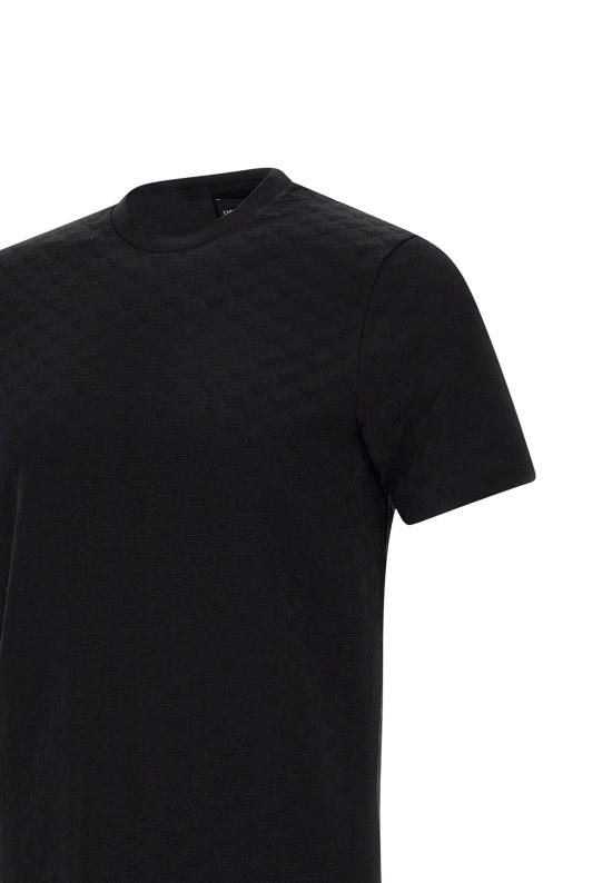 25FW 엠포리오 아르마니 반팔 티셔츠 8N1TL7 1JHWZ0999 Black - EMPORIO ARMANI