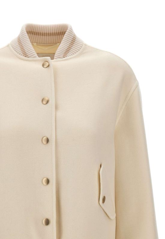 25FW 일레븐티 봄버 자켓 L85GBTL02 TES0L1060101 White - ELEVENTY