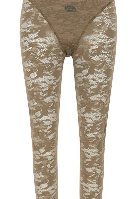 25FW 디젤 레깅스 A18301 0DRAK77N Brown - DIESEL