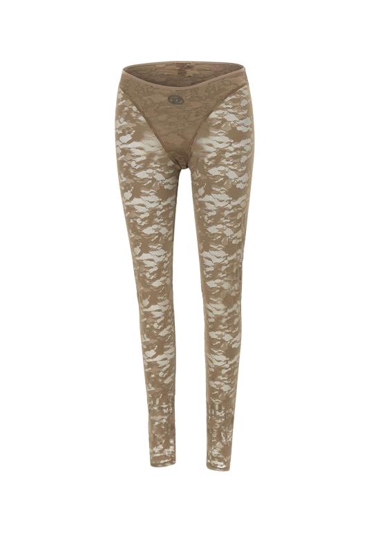 25FW 디젤 레깅스 A18301 0DRAK77N Brown