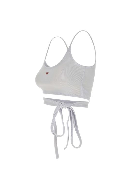 25FW 디젤 민소매 티셔츠 A18356 0EJAI100 White - DIESEL