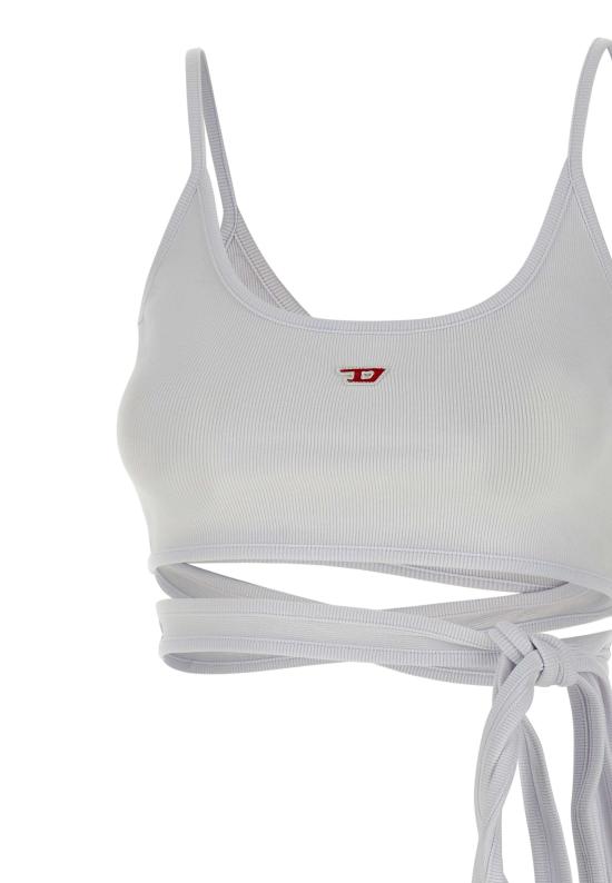 25FW 디젤 민소매 티셔츠 A18356 0EJAI100 White - DIESEL