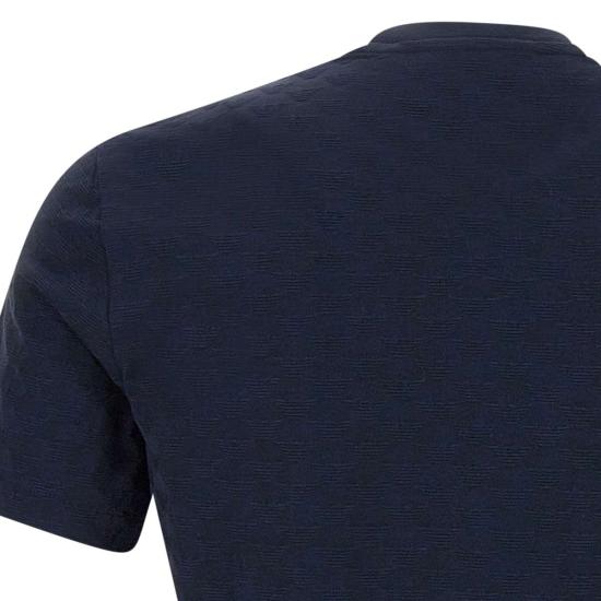 25FW 엠포리오 아르마니 반팔 티셔츠 8N1TL7 1JHWZ0920 Blue - EMPORIO ARMANI