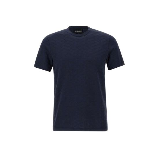 25FW 엠포리오 아르마니 반팔 티셔츠 8N1TL7 1JHWZ0920 Blue - EMPORIO ARMANI