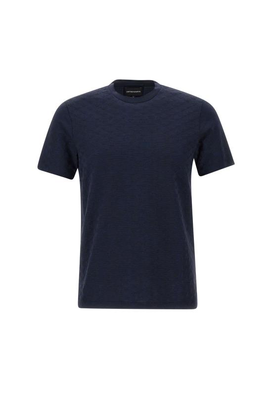 25FW 엠포리오 아르마니 반팔 티셔츠 8N1TL7 1JHWZ0920 Blue