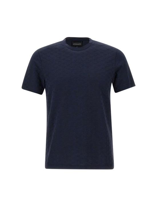 25FW 엠포리오 아르마니 반팔 티셔츠 8N1TL7 1JHWZ0920 Blue - EMPORIO ARMANI