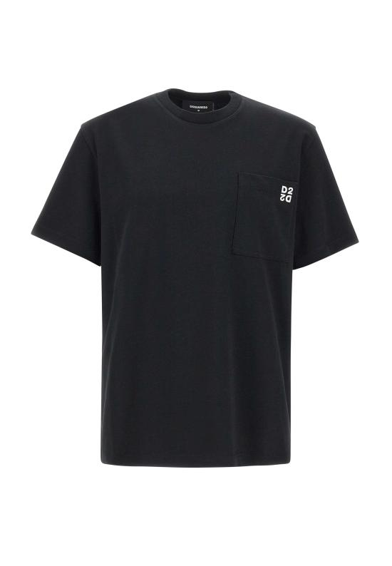 25FW 디스퀘어드2 반팔 티셔츠 S74GD1475 D20033963 White