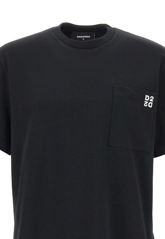 25FW 디스퀘어드2 반팔 티셔츠 S74GD1475 D20033963 White - DSQUARED2