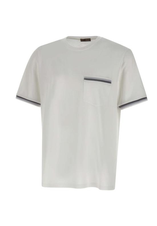 25FW 에르노 반팔 티셔츠 JG00047UR 520521000 White