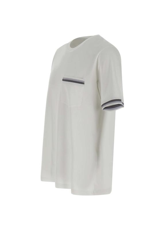 25FW 에르노 반팔 티셔츠 JG00047UR 520521000 White - HERNO