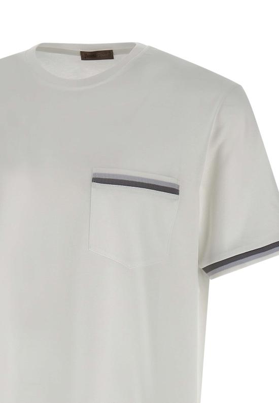 25FW 에르노 반팔 티셔츠 JG00047UR 520521000 White - HERNO