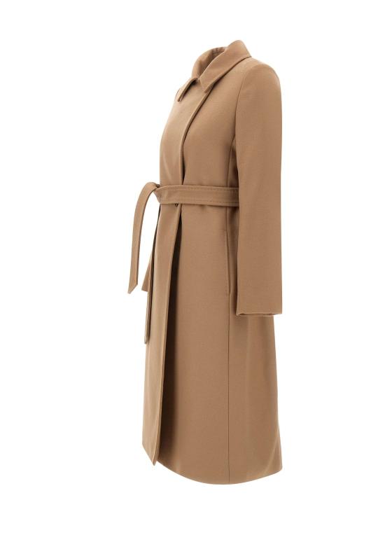 25FW 막스마라 스튜디오 코트 2526016051600 006 Brown - MAX MARA STUDIO