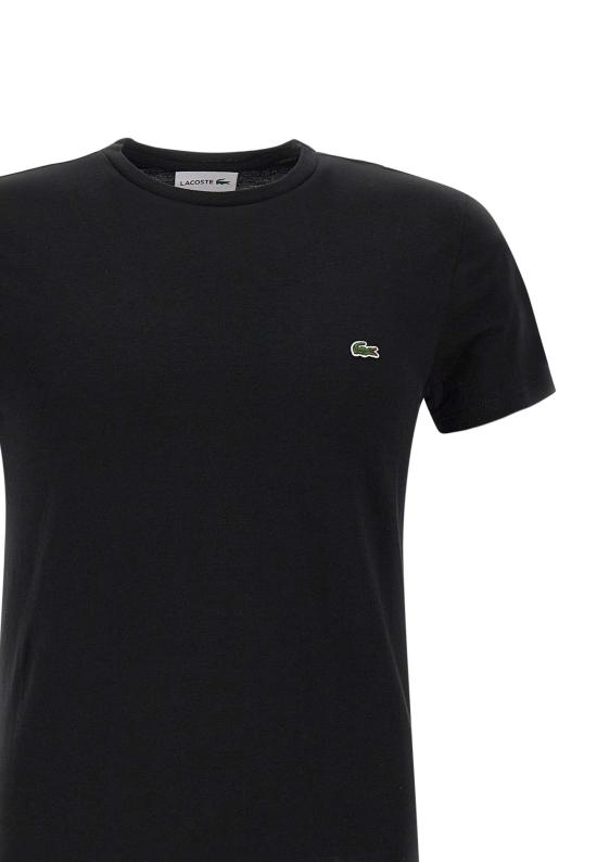 24FW 라코스테 반팔 티셔츠 TH6709 031 Black - LACOSTE