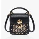 25FW 델레스트 토트백 DSQ0101BDX G BK BLACK