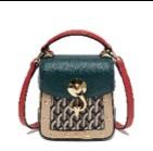 25FW 델레스트 토트백 DSQ0102BDX G MG MULTIGREEN