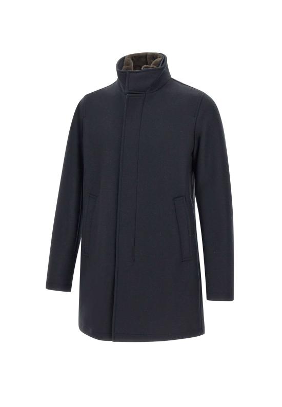 25FW 에르노 롱 울 코트 CA000214U 33432R9290 Blue