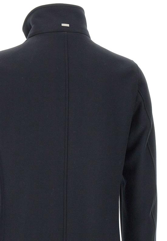 25FW 에르노 롱 울 코트 CA000214U 33432R9290 Blue - HERNO