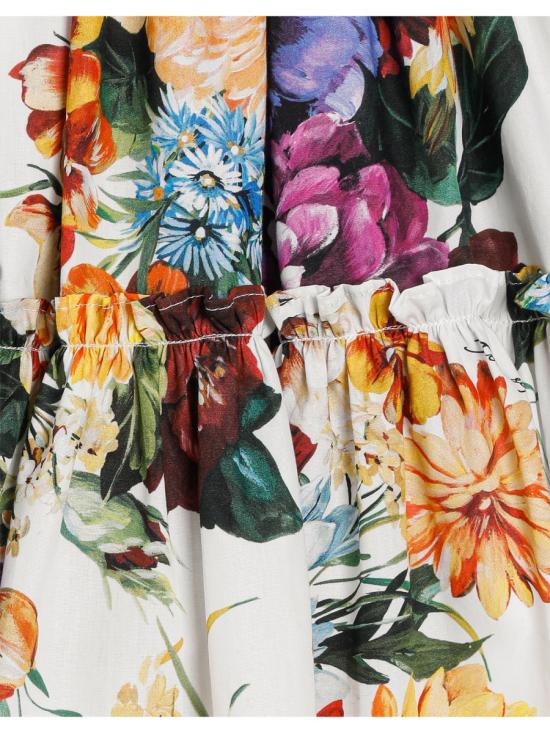 25FW [키즈] 돌체앤가바나 스커트 L54I58K HS5TVHA5PC MULTICOLOUR - DOLCE & GABBANA