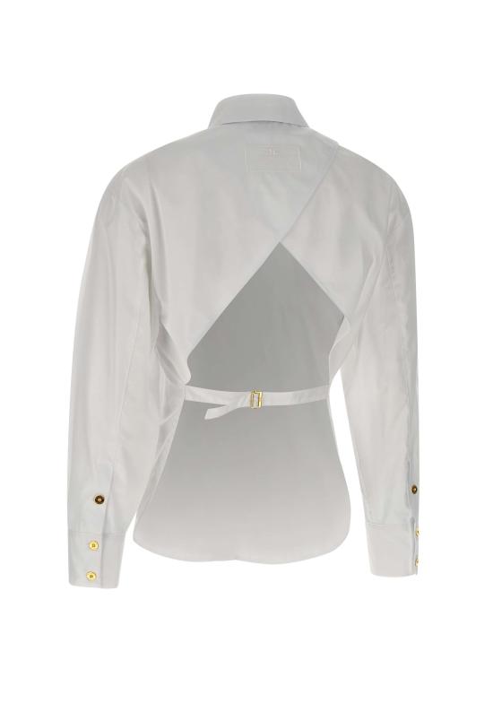 25FW 엘리자베타프랜치 셔츠 CA11456E2 100 White - ELISABETTA FRANCHI