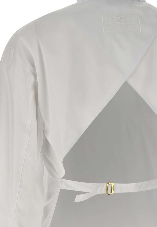 25FW 엘리자베타프랜치 셔츠 CA11456E2 100 White - ELISABETTA FRANCHI