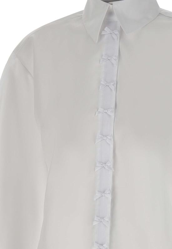 25FW 엘리자베타프랜치 셔츠 CA11456E2 100 White - ELISABETTA FRANCHI