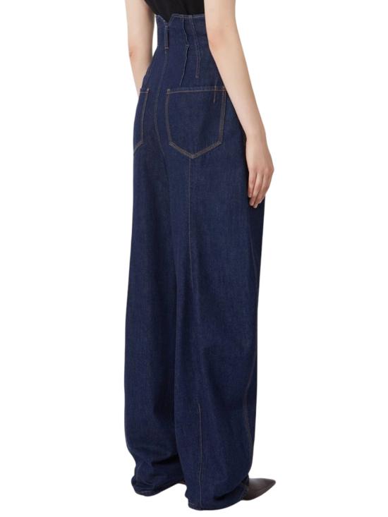 25FW 스포트막스 스트레이트 팬츠 2522186035600 BLU NOTTE - SPORTMAX