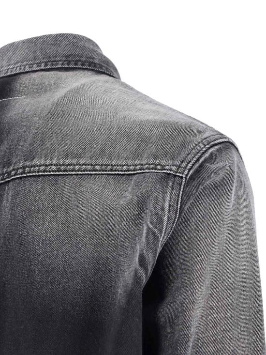 25FW MM6 메종마르지엘라 셔츠 SH2DT0024 M30011 969 Black - MM6 MAISON MARGIELA