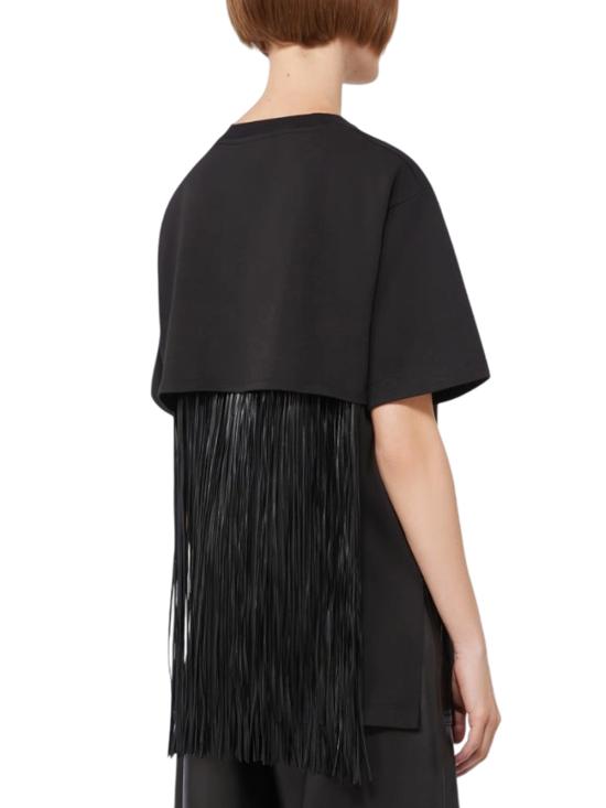 25FW 스포트막스 반팔 티셔츠 2522946045600 NERO - SPORTMAX