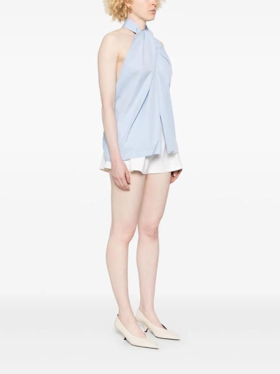 25SS 스텔라 맥카트니 민소매 티셔츠 6T0254SMA90 4008 SKY BLUE - STELLA MCCARTNEY