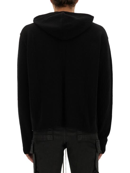 25FW 릭 오웬스 긴팔 티셔츠 RU02E1614 WSBR09 BLACK - RICK OWENS