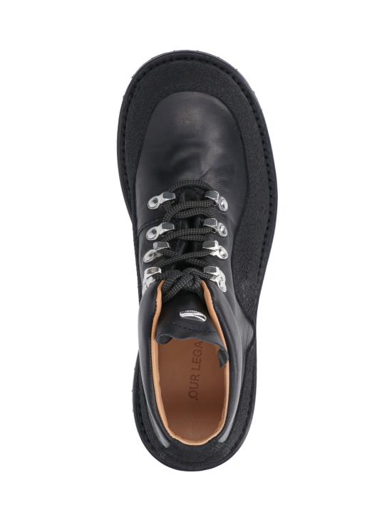 25FW 아워레가시 부츠 A4257QB BLACK TENSILE CATTLE HIDE Black - OUR LEGACY