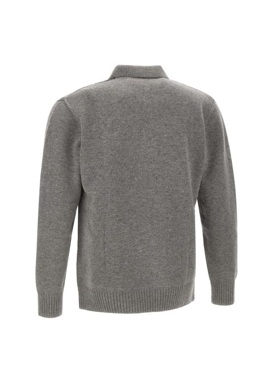 25FW 파올로페코라 스웨터 A055F002 U881 Grey - PAOLO PECORA