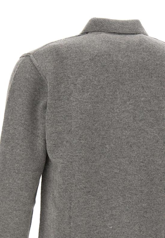 25FW 파올로페코라 스웨터 A055F002 U881 Grey - PAOLO PECORA