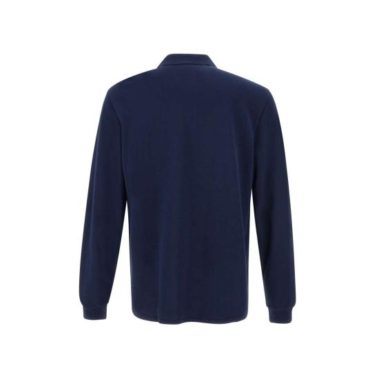 24FW 라코스테 클래식 롱슬리브 폴로 셔츠 L1312 166 Blue - LACOSTE