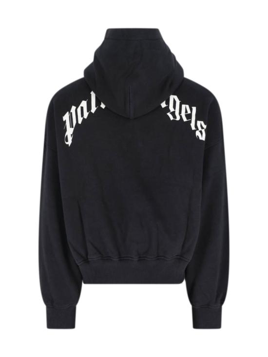 25FW 팜앤젤스 긴팔 티셔츠 PMBB17EF25FLE004 1003 Black - PALM ANGELS