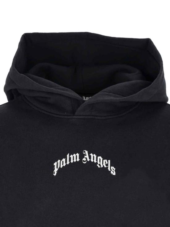 25FW 팜앤젤스 긴팔 티셔츠 PMBB17EF25FLE004 1003 Black - PALM ANGELS