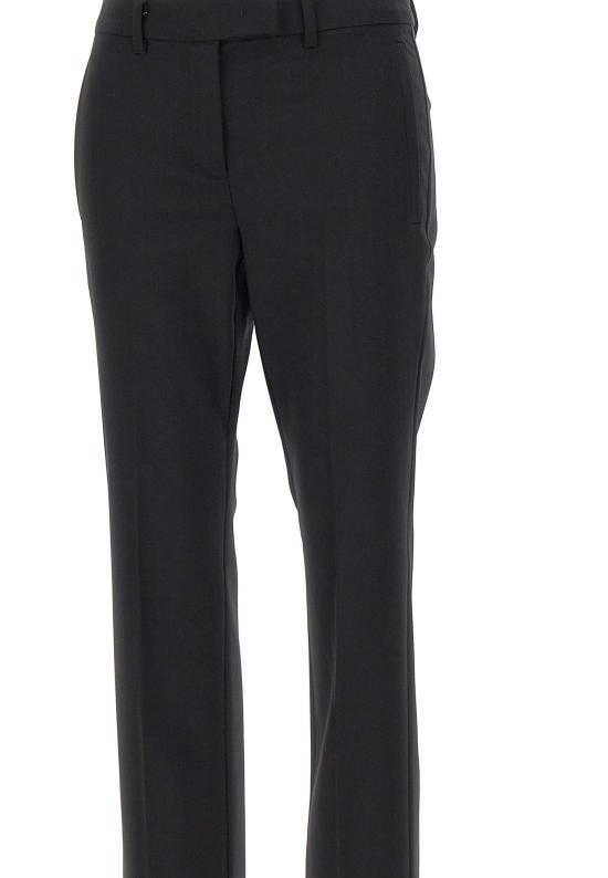 25FW 마렐라 스트레이트 팬츠 2523136101200 001 Black - MARELLA