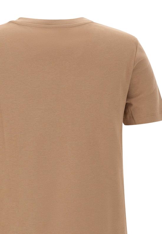 25FW 에스막스마라 반팔 티셔츠 2529976011600 006 Brown - 'S MAX MARA