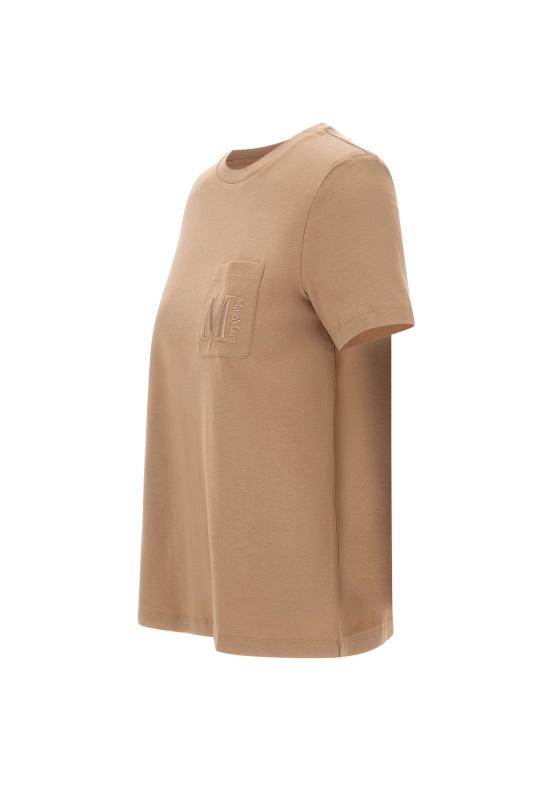 25FW 에스막스마라 반팔 티셔츠 2529976011600 006 Brown - 'S MAX MARA