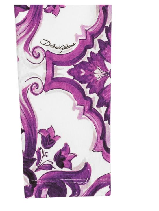 25FW [키즈] 돌체앤가바나 스트레이트 팬츠 L5JP5BK HPGF4IP3TN MULTICOLOUR - DOLCE & GABBANA