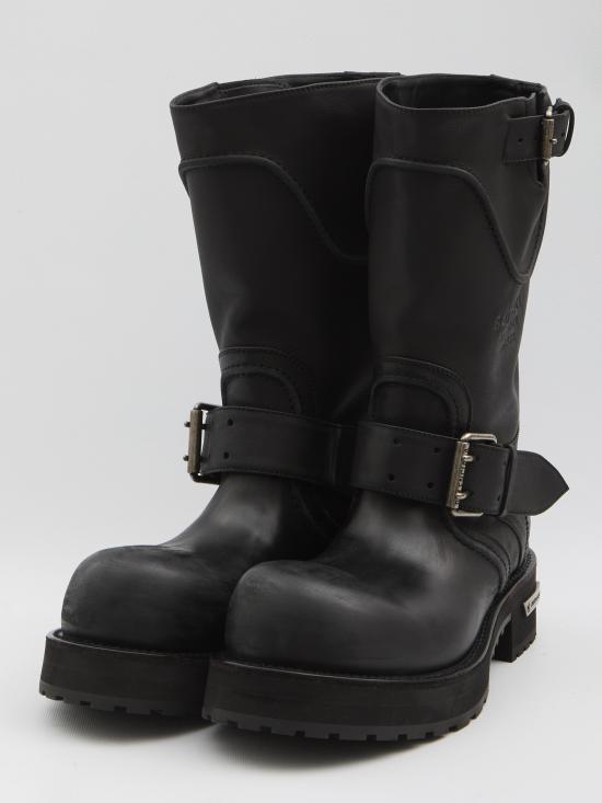 26SS 발렌시아가 베놈 부츠 833581 WCAL1 1080 BLACK DOM - BALENCIAGA
