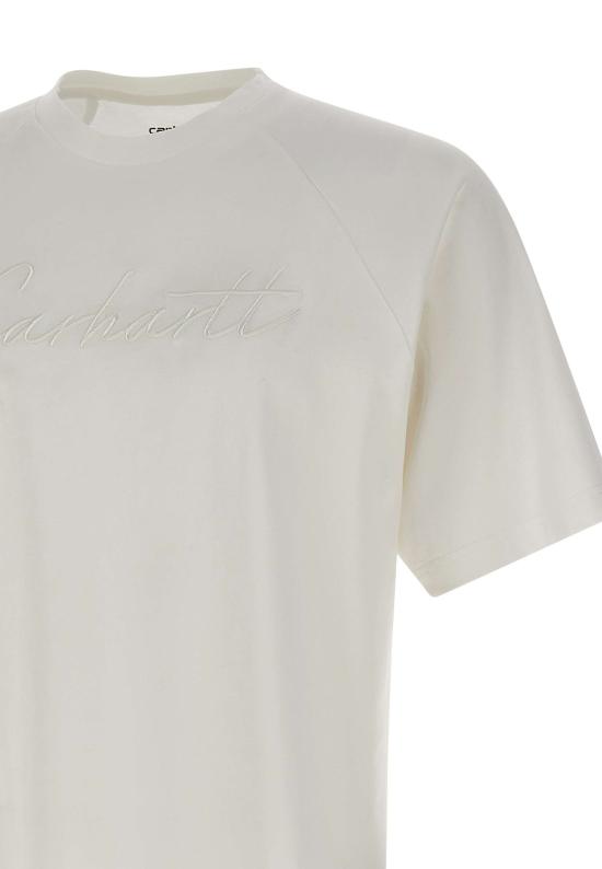 25FW 칼하트 WIP 반팔 티셔츠 I035306 02XX White - CARHARTT WIP