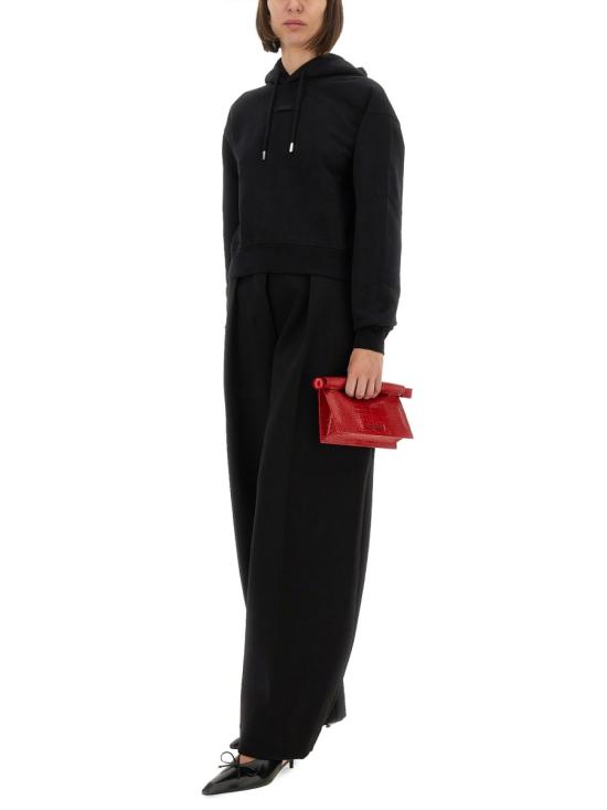 25FW 자크뮈스 긴팔 티셔츠 HOW00247AJ0 0109990 BLACK - JACQUEMUS