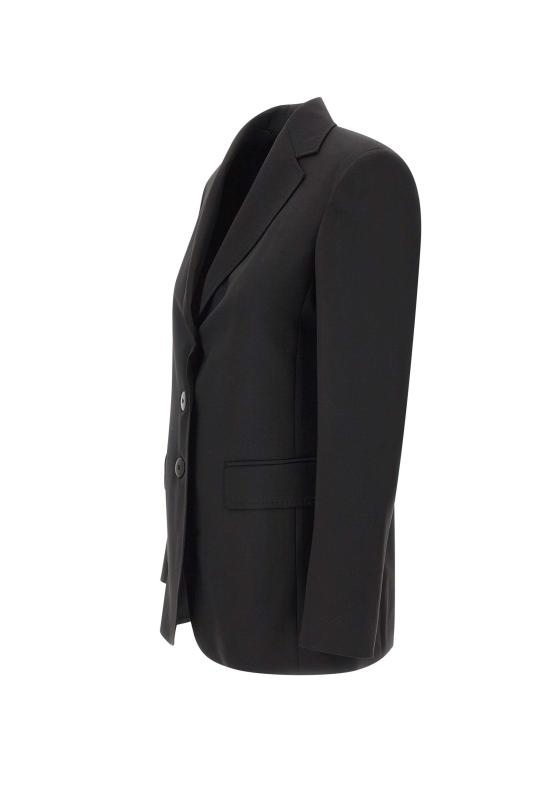 25FW 막스마라 스튜디오 수트 자켓 2526046101600 001 Black - MAX MARA STUDIO