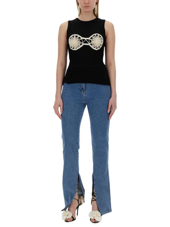 25FW 마그다뷰트림 탑 171524 BLACK - MAGDA BUTRYM