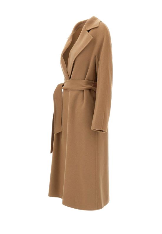 25FW 막스마라 스튜디오 코트 2526016111600 024 Brown - MAX MARA STUDIO