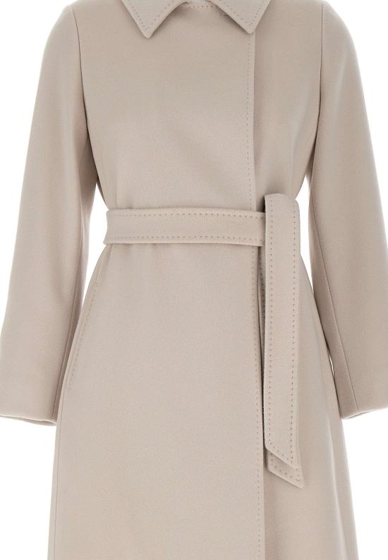 25FW 막스마라 스튜디오 코트 2526016051600 048 White - MAX MARA STUDIO